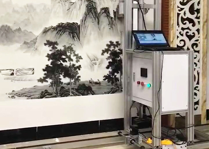 stampatrice murala della parete del carro armato WPM-S3 120w dell'inchiostro 400ml