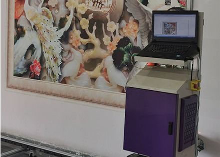 stampatrice murala della parete della testina di stampa di 30sqm/H EPSON